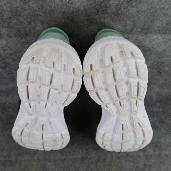 Fila Shoes Womens 7 Athletic Trainers Running Active Lace Up Comfort Black Blue - Picture 11 of 13